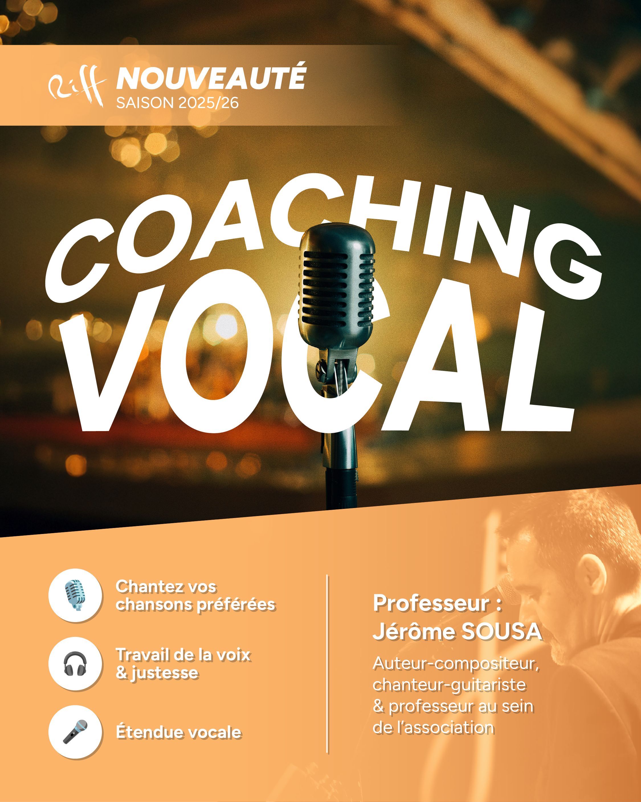 Visuel coaching vocal